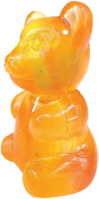Raymond Geddes Scented 2-Color Gummy Bear Pencil Toppers - Pack of 24 - Fun and Aromatic Pencil Accessories for Kids
