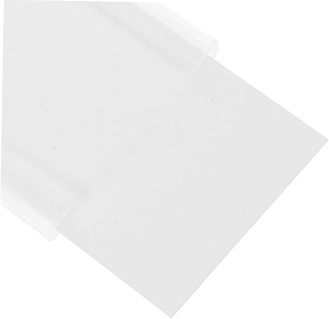 20pcs Plastic Shelf Label Holders for Retail Pricing Tags for Supermarkets Adaptable Card Holders for Pantry Storage