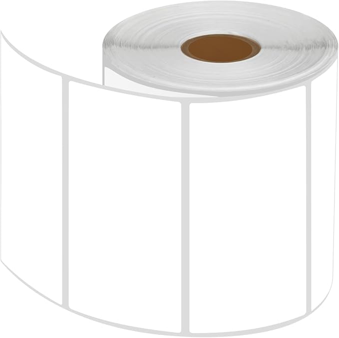 NineLeaf 3 Roll (810 Labels/Roll) Compatible for Brother RD-S03U1 RDS03U1 102mm 4'' x 2'' Standard Address White Paper Labels for RJ-3050 RJ-3150 RJ-4030 RJ-4040 TD-4000 TD-4410D TD-4550DNWB Printers