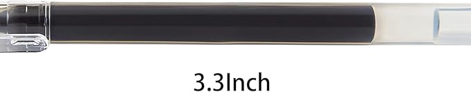 Volcanics Black Erasable Gel Ink Pens 20 Pack – Smooth Writing Heat Erasable Gel Pens with Cap, No Refill Needed, No Smudge, Ideal for School, Office, Journaling, Sketching, Note Taking