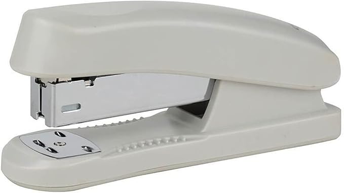 KUYWLMKMZZ Desk Stapler Student Stapler Office Desk Stapler Rotatable Nail Plate Binding Machine Practical Office Tool Suitable for Office Document Binding White School Supplies (Color : A)
