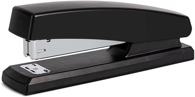 The Stapler is Compact and Convenient, with A Steel Binding Slot