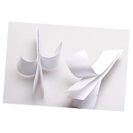 ULTECHNOVO 10pcs Hook Adhesive Tape for Table Skirt Wall Mounting Strips Easy to Install Reusable for Home Office Classroom and Crafting