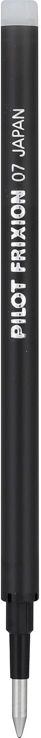 Pilot, FriXion Ball Gel Ink Refills for Erasable Pens, Fine Point 0.7 mm, Pack of 3, Black