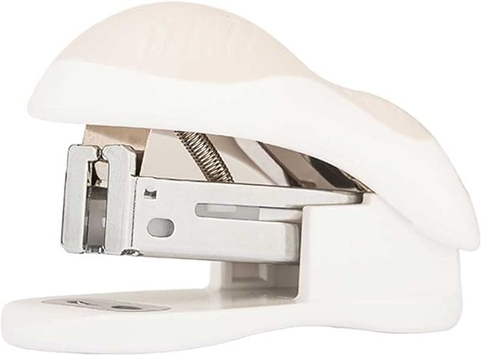 Stapler Small Size Small Stapler for Students, Portable, Labor-Saving, Small Portable Office for Children, Multifunctional Hand-held Stapler for Elementary School Students(D)