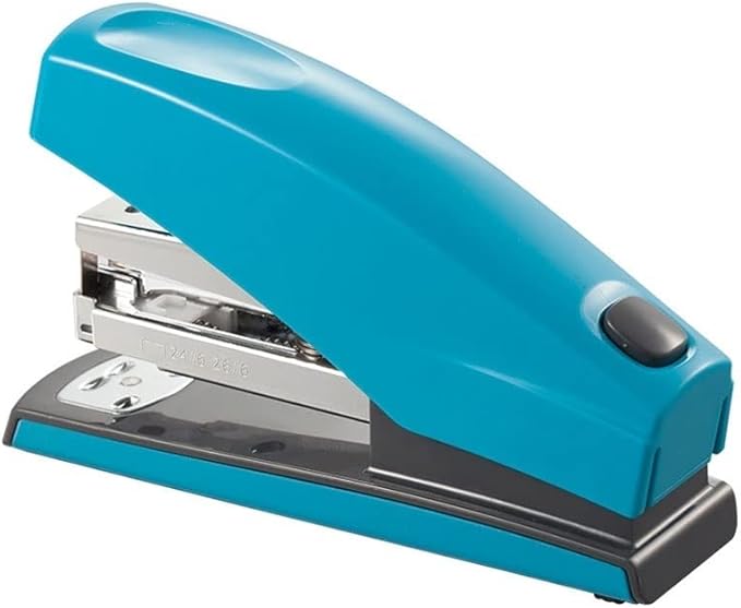 Desk Stapler Labor-Saving Office Stapler Handheld Stapler Office Supplies 25 Page Capacity Stapler Suitable for Office Or Desk with 3 Color Options School Supplies (Color : B)