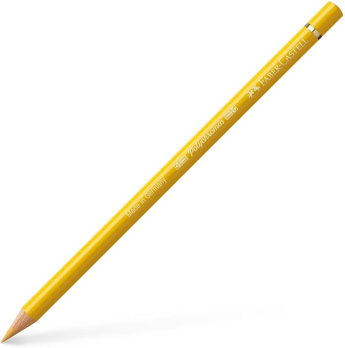 Faber-Castell Polychromos Artists' Single Pencil - Colour 184 Dark Naples Ochre
