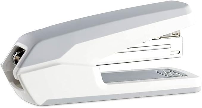 KUYWLMKMZZ Desk Stapler Office Stapler Office Desk Stapler Labor-Saving Binding Machine Practical Office Tool Suitable for Office Document Binding White School Supplies (Color : A)