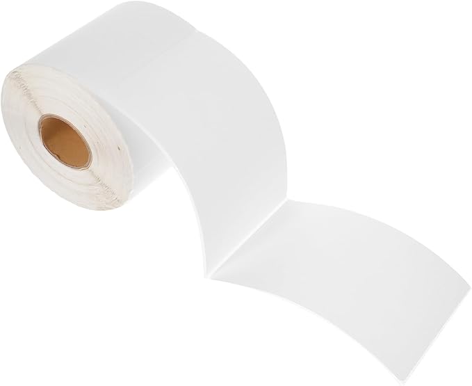 COHEALI 1roll Thermal Labels Self-Adhesive Shipping Stickers for Printers Easy Peel Stick Matte Finish for Inventory and Package Labeling