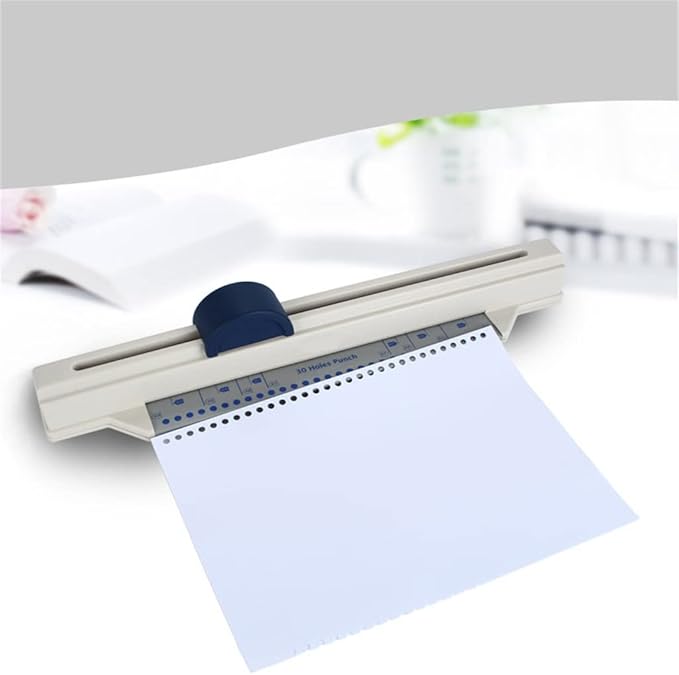 Porous Hole Puncher Loose-Leaf Hole Puncher Manual Loose-Leaf Paper Hole Puncher Office Use(26 Holes)