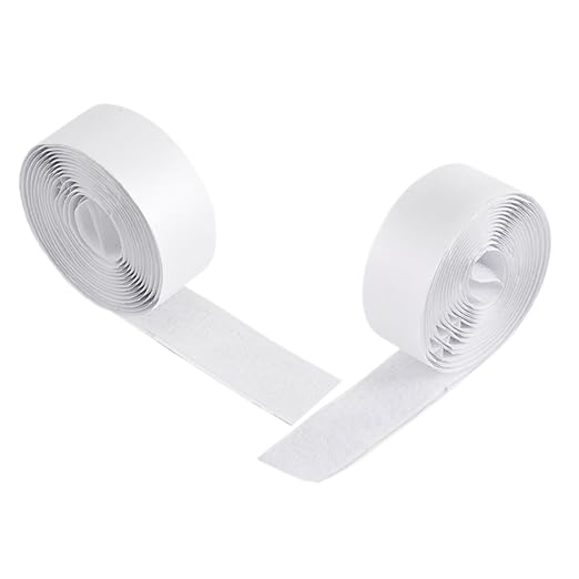 Beaupretty 2Rolls Hook and Loop Guitar Pedal Mounting Tape Durable Secure Adhesive for Guitar Effects Pedals Versatile for Musicians