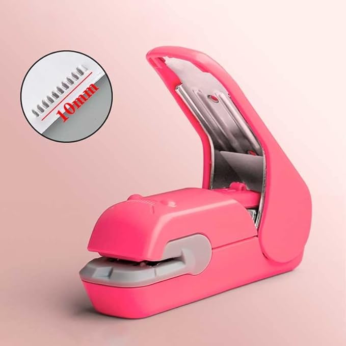 Binding Stapler, Time-Saving, Labor-Saving, Hand-held Stapler Without Needles, Portable(E)