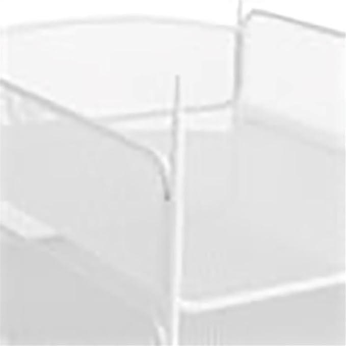 Scranton & Co Steel Mesh Desk Organizer, 8" H x 9.25" W x 11.75" D, White Powder Coat Finish, 3 Interlocking Trays, Durable Office Supply and File Storage for Letter-Size Papers