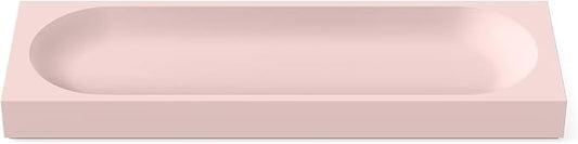 elago Smart Magnetic Desk Mat Pencil Tray – Soft Silicone Organizer for Office Supplies, AirPods, Glasses, Pens – Noise-Free, Non-Slip, Washable, Item for Desk Management [Medium] (Lovely Pink)