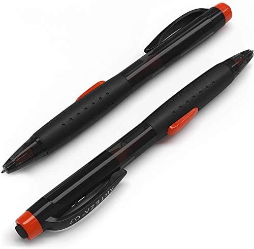 ARTEZA HB Mechanical Pencil Pack of 20, 0.7 Millimeter Medium Point Lead and Replaceable Eraser, Latex-Free Grip, Office and School Supplies