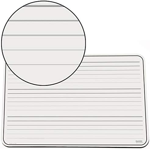 11" x 17" x 1/8" Dry Erase Music Lapboards for Guitar Lessons with 3 Sets of Guitar Strings, Made in The U.S.A.