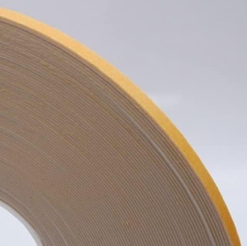 Virtual Plastics Double Sided Foam Adhesive Sticky Tape - White - 2mm x 10mm x 25m - Security/Glazing/Craft Tape