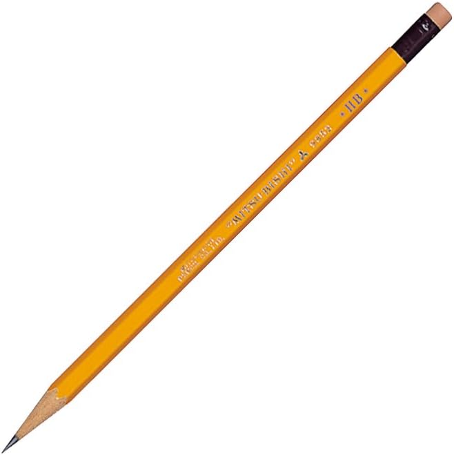 Mitsubishi Pencil 9852 HB Pencil with Eraser, 1 Dozen K9852HB