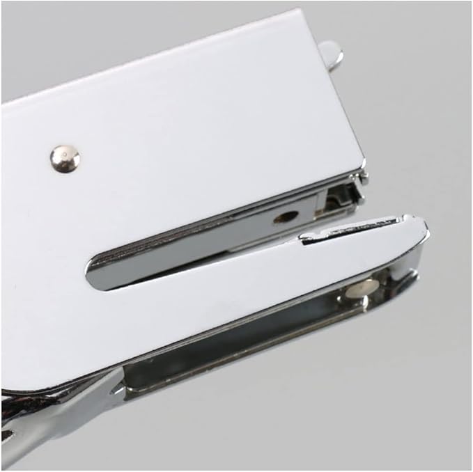Desk Stapler Labor-Saving Handheld Stapler Metal Small Stapler Labor-Saving Stapler Office Desktop Accessories 40 Pages Capacity for Office Or Desk School Supplies (Color : A)