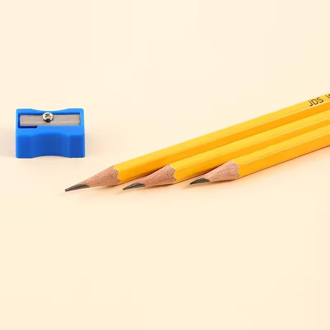 Pencils #2 HB Lead Woodcased Yellow Non Sharpened Hexagonal Shape Best For Schools Offices Teachers And Students Pack Of 12 Extra Strong Pencils With Eraser