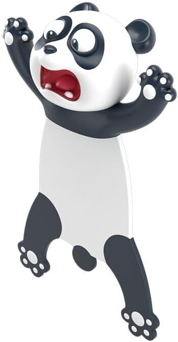 3D Cartoon Animal Book Marks，Funny Cute Pretty Unique Bookmark for Kids, Boys, Girls, Students and Reading Lovers (Panda)