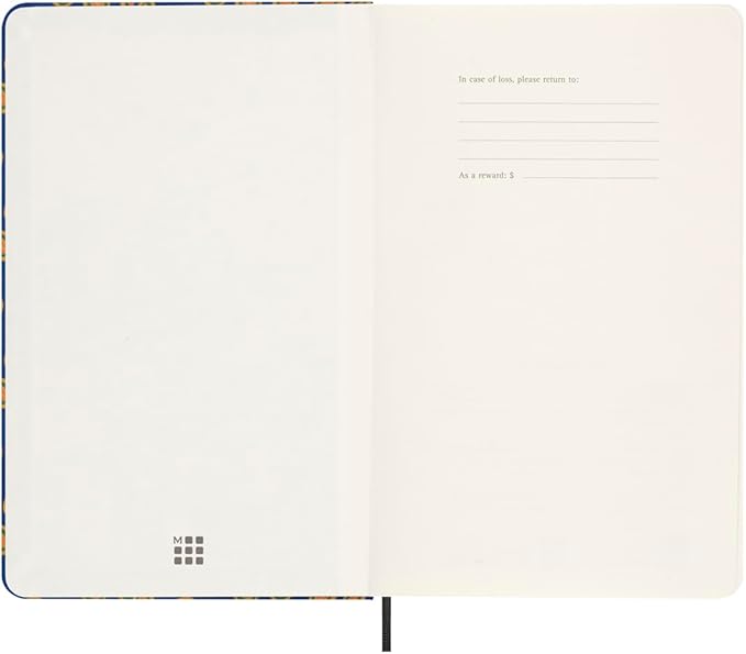 Moleskine Limited Edition Undated Planner Professional Silk, 12M, Large, Blue, Hard Cover (5 x 8.25)