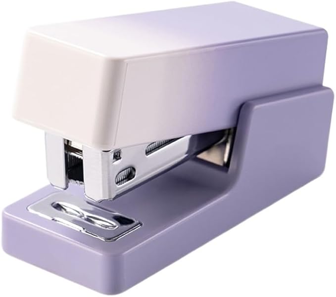 Stapler Set Gradient Office Portable Paper Stapler(E)