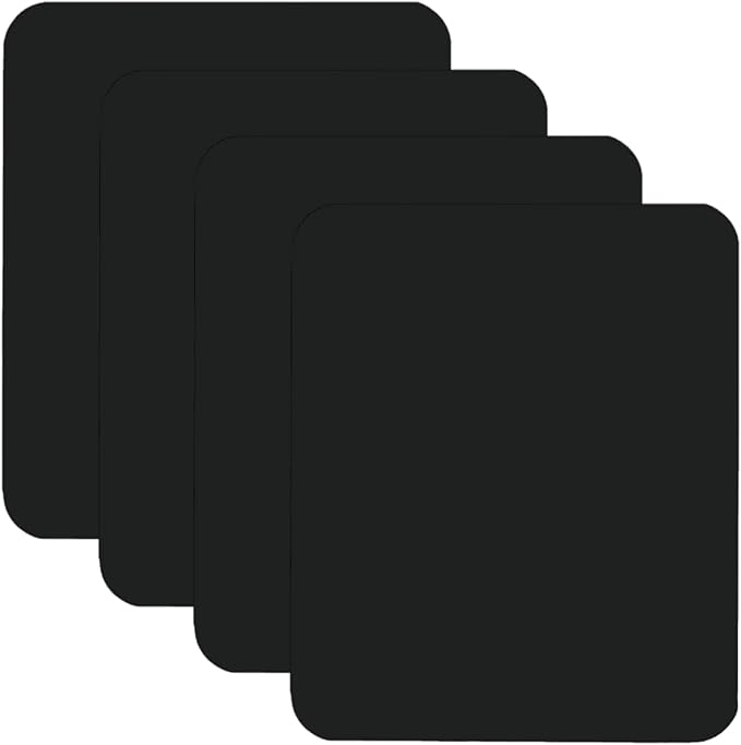 4 Pcs Chalk Board for Kids Bulk 9.5" x 12" Double-Sided Wooden Frameless Chalkboard Sign Blackboard for Kids Student School Classroom Home Office Restaurant Birthday Party Favors