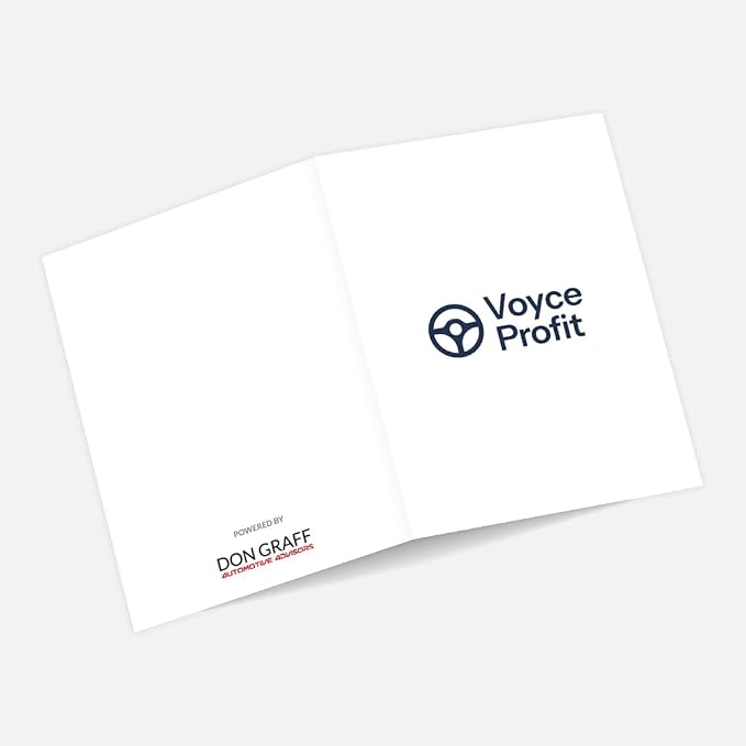 Custom Printed Pocket Folders - 9″ x 12″ Presentation Folders with Two Inside Pockets & Business Card Slot - Gloss Finish, Full‑Color Logo & Text - Ideal for Real Estate, Small Businesses - Pack of 50