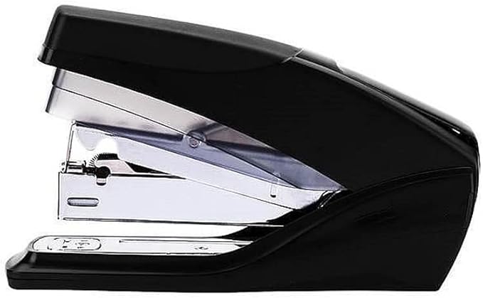 KUYWLMKMZZ Desk Stapler Desk Staplers Binding Machine Can 20 Sheets Capacity Staplers for Desk Easy and Labor-Saving Binding Machine Office Supplies Gifts School Supplies (Color : Black)