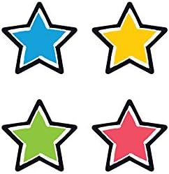 Trend Enterprises T-10720 Bold Strokes Stars Mini Classic Accents - 36 Count