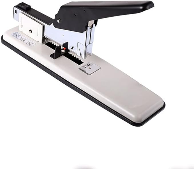 KUYWLMKMZZ Desk Stapler Heavy Duty Stapler Durable Thick Layer Stapler 100 Pages Capacity Suitable for Office Document Binding and Finishing School Supplies (Color : A)