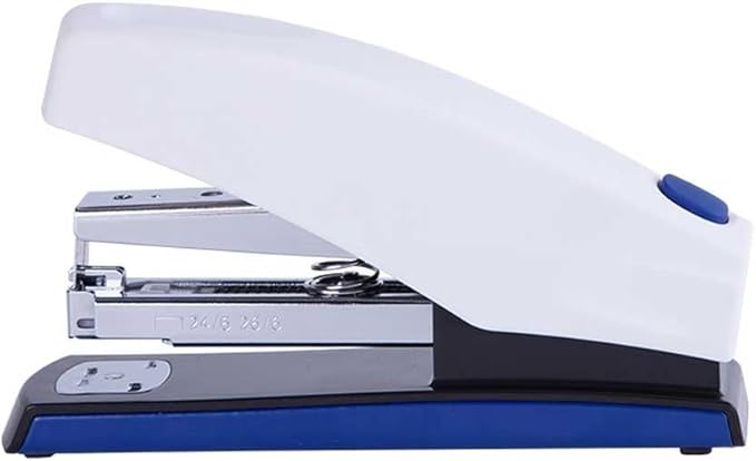 Stationery Stapler -Click Design Student Stapler Sturdy and Stationery Stapler, Suitable for School Office(Blue)