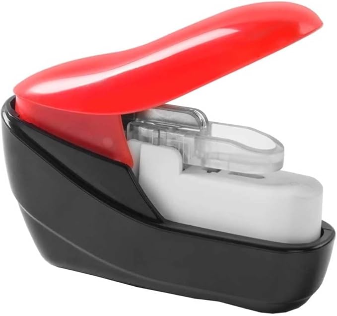 Stapler Office Needle-Free and Nail-Free Student Supplies Book Ordering Hand-held Mini(E)