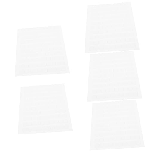HEALLILY 1000pcs Double-Sided Gel Adhesive Tack for Wall Mounting Removable Sticky Dots for Crafts Museum Displays and Home Decor