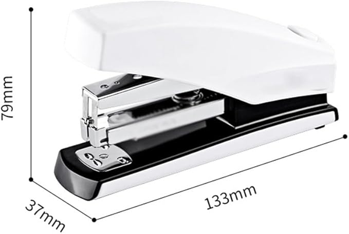 Labour-Saving Stapler Student Stationery Medium-Sized Metal Binding Stapler Office Supplies