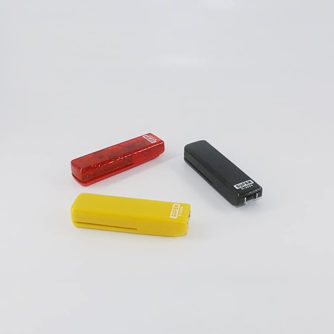 Desk Stapler Desktop Stapler Creative Stapler Micro Stapler Mini Small Stapler Office Student Stationery Gift Suitable for Office Desk Office Binding School Supplies (Color : B)