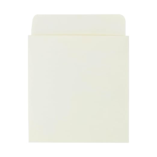 Hygloss Products Manila Library Pockets – Non-Adhesive Pocket Envelopes Made in the USA – 4.5 x 3.5 Inches, 500 Pack
