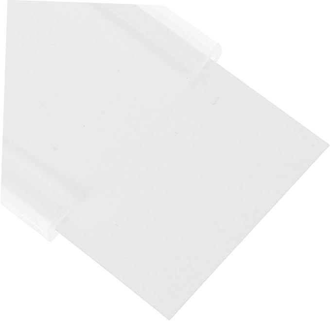 ULTECHNOVO 60pcs Shelf Label Holders for Retail Sturdy Plastic Card Holders Hook-style Design for Easy Attachment for Supermarkets and Pantries