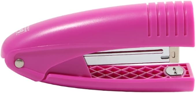 Creative Stapler Desktop Stapler 24/6 26/6, 25 Sheet Paper Capacity, Durable Hand-held Stapler for Office Desktop Or Home Office Supplies Stapler for Gifts Stapler (Color : Purple, Size : 5