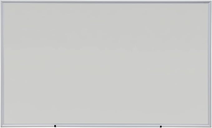 Universal 43625 Dry Erase Board, Melamine, 60 x 36, Satin-Finished Aluminum Frame