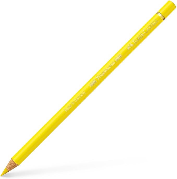 Faber-Castell Polychromos Artists' Single Pencil - Colour 105 Light Cadmium Yellow