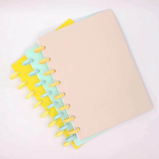 100pcs Planner Expander Discs 1.26Inch Book Binding Disc For Discbound Notebook Accessories Heart Binder Rings(Candy Mixed,1.26 inch/32 mm)