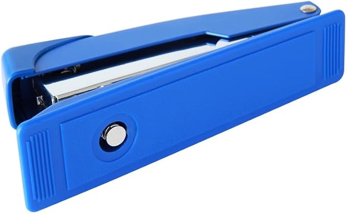 Effortless Stapler Paper Book Binding Stapling Machine Office Supplies Stationery Accessories Staples(D)