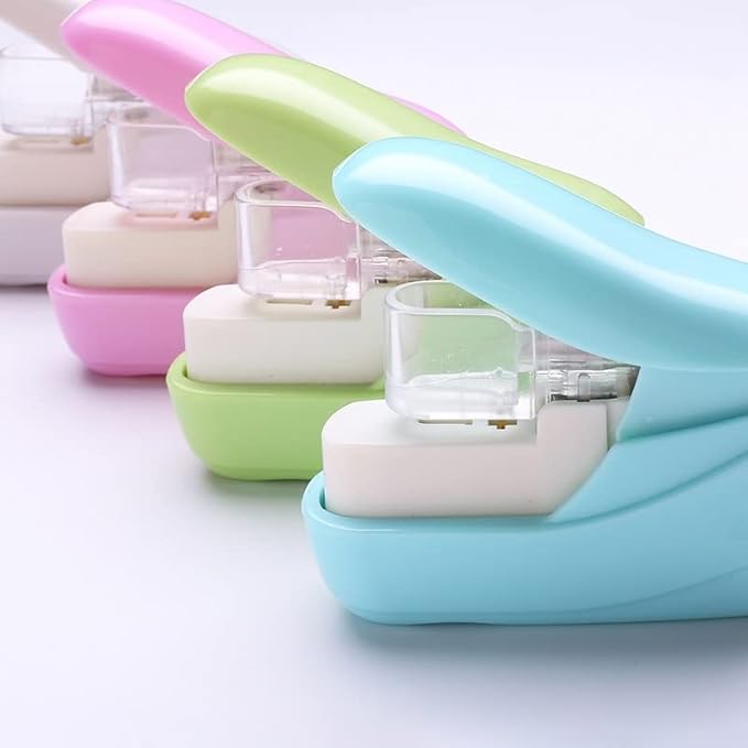 No Nails No Staple Stapling Machine Mini Cute Book Stapleless Stapler Paper Stapling Stapler Without Staple Stapler