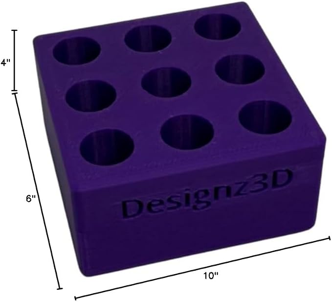 510 Cartridge and Battery Pen Holder - 9 Spaces (Purple)