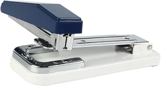 KUYWLMKMZZ Desk Stapler Rotatable Stapler Desktop Stapler Document Corrector Practical Office Tool Suitable for Office Document Binding and Finishing School Supplies (Color : A)