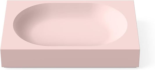 elago Smart Magnetic Desk Mat Pencil Tray – Soft Silicone Organizer for Office Supplies, AirPods, Glasses, Pens – Noise-Free, Non-Slip, Washable, Item for Desk Management [Small] (Lovely Pink)