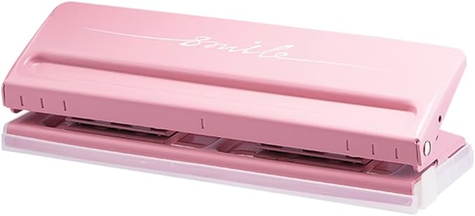 Adjustable Metal 6 Hole Hole Punch Standard Sheet Adjustable Hole Punch Planner Scrapbook Tool