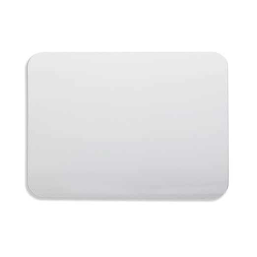 Flipside Products 6" x 9" Dry Erase White Boards, Classroom Pack, Single-Sided Lapboard for Class, Reusable for Group Participation - 24 Pack